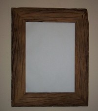 Oak picture frame